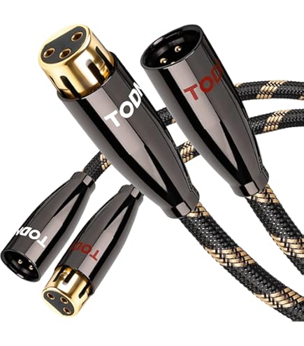 Amazon.com: AudioQuest Mackenzie XLR Audio Interconnect Cable (2m